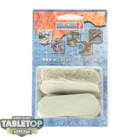 Bases - 4x Shale Bases, Bike 25x70mm - Originalverpackt /...