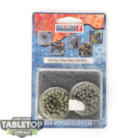 Bases - 2x Skulls Bases, WRound 40mm - Originalverpackt /...