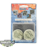 Bases - 2x Troglodyte Bases, WRound 40mm -...