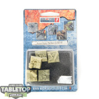 Bases - 5x Ancient Bases 20x20mm - Originalverpackt / Neu