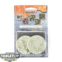 Bases - 2x Ancient Bases, Round 50mm - Originalverpackt /...