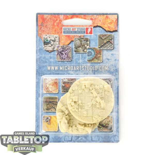 Bases - 2x Ancient Bases, Round 50mm - Originalverpackt / Neu