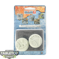 Bases - 2x Wraithstone Bases, Wround 40mm -...