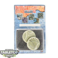 Bases - 2x Wraithstone Bases, Round 40mm -...