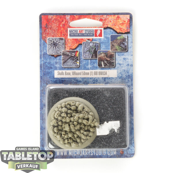 Bases - Skulls Bases, WRound 50mm - Originalverpackt / Neu