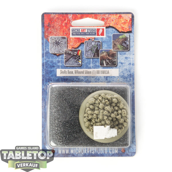 Bases - Skulls Bases, WRound 50mm - Originalverpackt / Neu