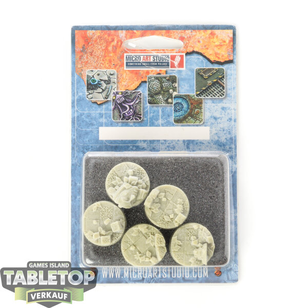 Bases - 5x Ancient Bases, Round 25mm - Originalverpackt / Neu