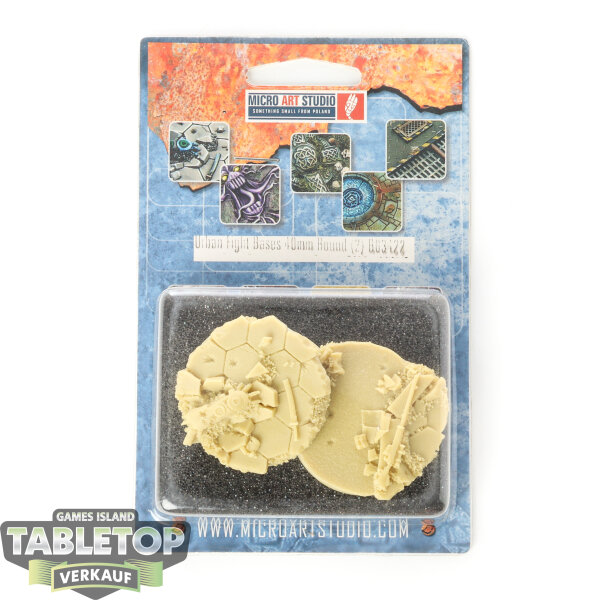 Bases - 2x Urban Fight Bases, Round 40mm - Originalverpackt / Neu