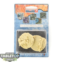 Bases - 2x Urban Fight Bases, Round 40mm -...