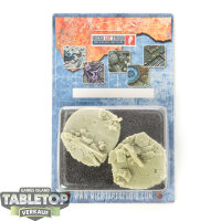 Bases - 2x Urban Fight Bases, Round 40mm -...