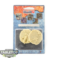 Bases - 2x Urban Fight Bases, Round 40mm -...