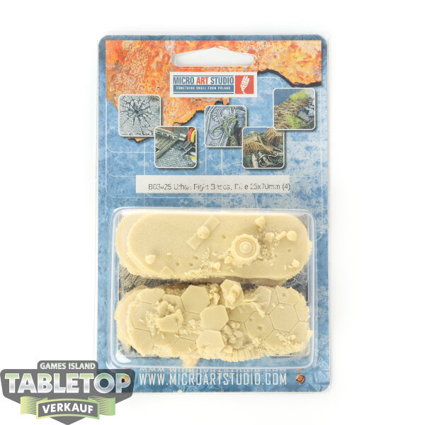 Bases - 4x Urban Fight Bases, Bike 25x70mm - Originalverpackt / Neu
