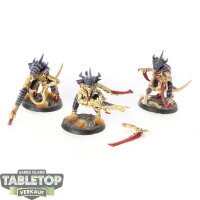 Tyraniden - 3 Tyranid Warriors - bemalt