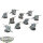 Tyraniden - 10 Termagants klassisch - unbemalt