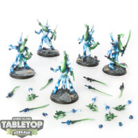 Aeldari - 5 Wraithblades - bemalt