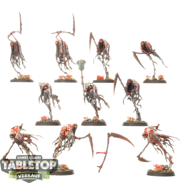 Nighthaunt - 10 Grimghast Reapers - bemalt