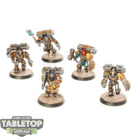 Space Marines - 5 Vanguard Veteran Squad - bemalt