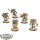 Space Marines - 5 Vanguard Veteran Squad - bemalt