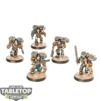 Space Marines - 5 Vanguard Veteran Squad - bemalt
