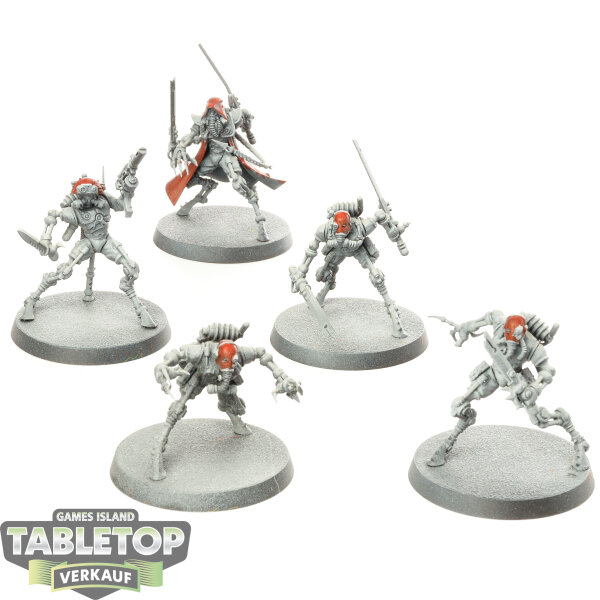Adeptus Mechanicus - 5 Sicarian Ruststalkers - teilweise bemalt