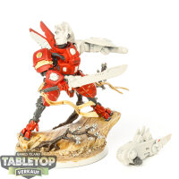 Tau Empire - Commander Farsight - teilweise bemalt