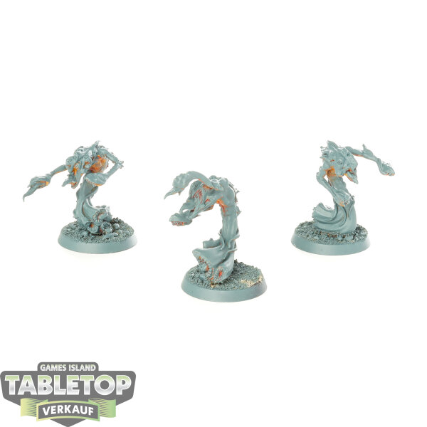 Disciples of Tzeentch - 3 Flamers of Tzeentch - teilweise bemalt