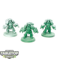 Space Marines - 3 Aggressor Squad - teilweise bemalt