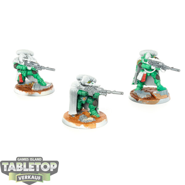 Space Marines - 3 Eliminators - teilweise bemalt