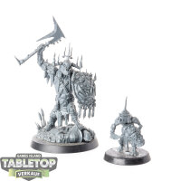 Orruk Warclans - Killaboss with Stab-grot - unbemalt