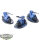 Space Marines - 3x Outriders - teilweise bemalt