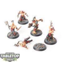Blades of Khorne - 5x Garrek’s Reavers - bemalt