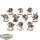 Slaves to Darkness - 10 Chaos Warriors - bemalt