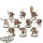 Slaves to Darkness - 10 Chaos Warriors - bemalt