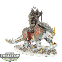 Slaves to Darkness - Chaos Lord on Karkadrak - bemalt