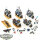 Space Marines - 5 Bikers - bemalt