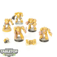Space Marines - 5 Terminator Squad klassisch - bemalt