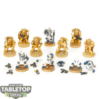Space Marines - 10 Tactical Squad - bemalt