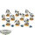 Space Marines - 10 Tactical Squad - bemalt