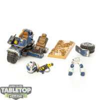 Space Marines - Attack Bike klassisch - bemalt
