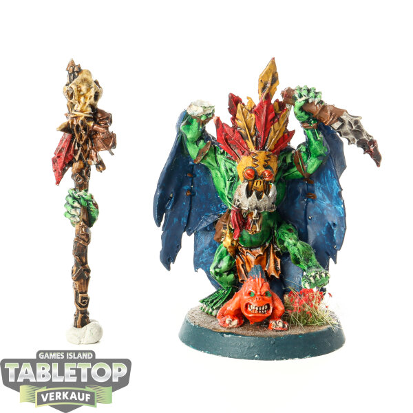Orruk Warclans - Wurrgog Prophet - bemalt