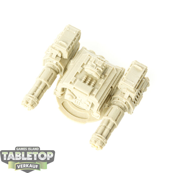 Miniaturen - Twin Minigun Turret - Kromlech - unbemalt