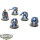 Ultramarines - 5x Terminator Assault Squad klassisch - bemalt