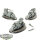 Space Marines - 3x Outriders - unbemalt