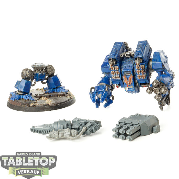 Ultramarines - Ironclad Dreadnought - bemalt