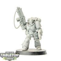 Space Marines - Lieutenant klassisch - grundiert