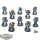 Ultramarines - 10x Tactical Squad klassisch - teilweise bemalt