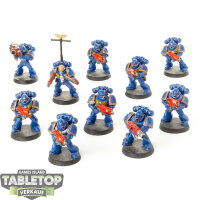 Ultramarines - 10x Tactical Squad klassisch - bemalt