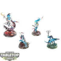 Daughters of Khaine - 4 The Shadeborn - teilweise bemalt