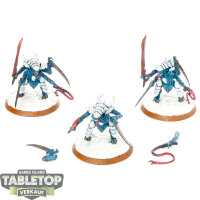 Tyraniden - 3 Tyranid Warriors - bemalt