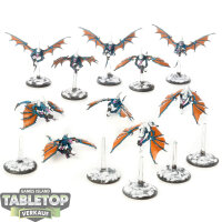 Tyraniden - 10 Gargoyle Brood - bemalt